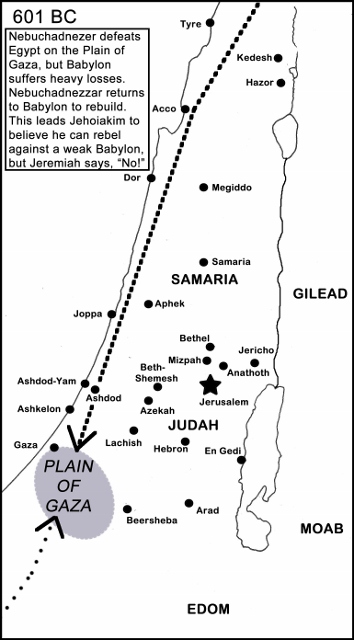 601 BC Gaza Plain